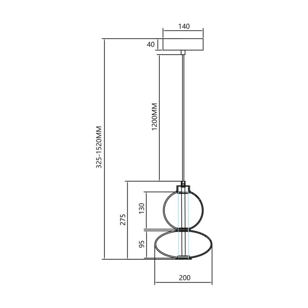 Lampada a sospensione LED Milagro Daphne ottone Ø20 12W