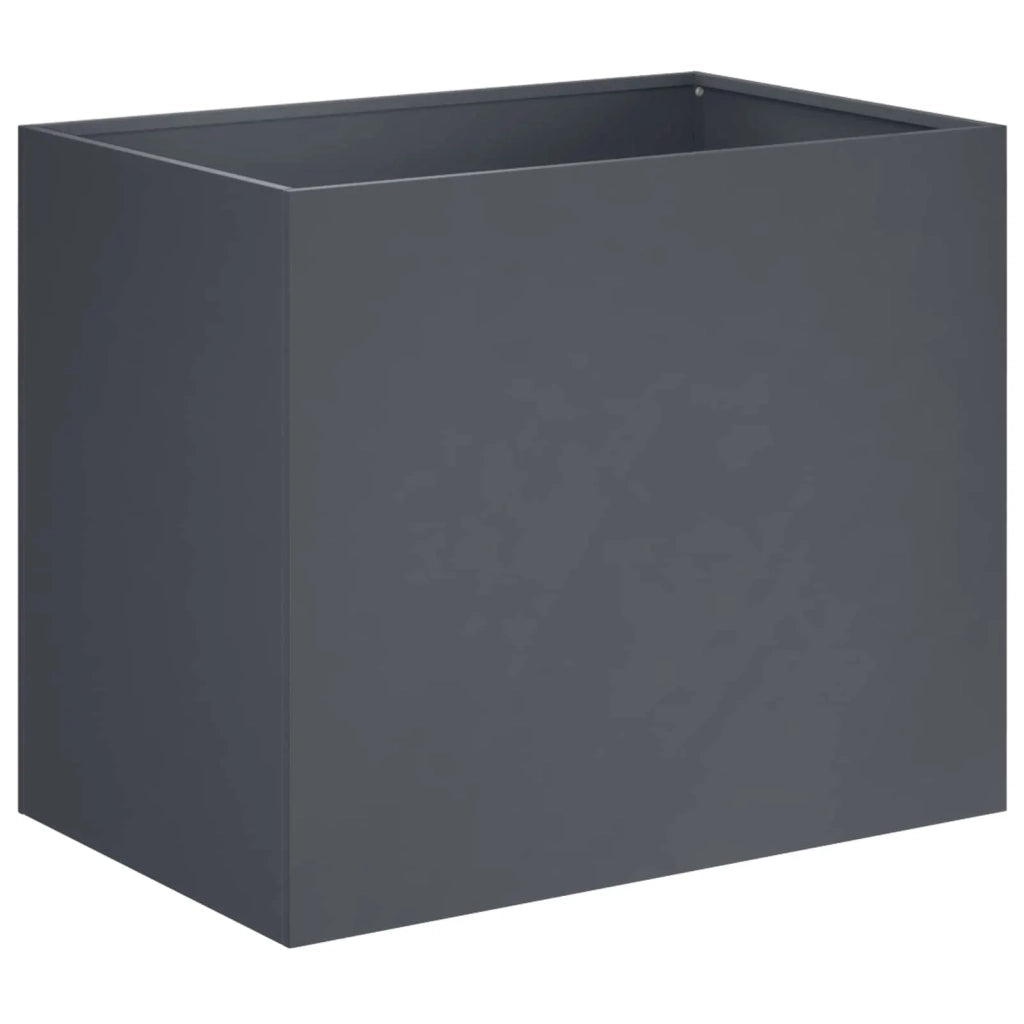 Vaso da giardino 2 pz Antracite 50 x 40 x 50 cm 8005657