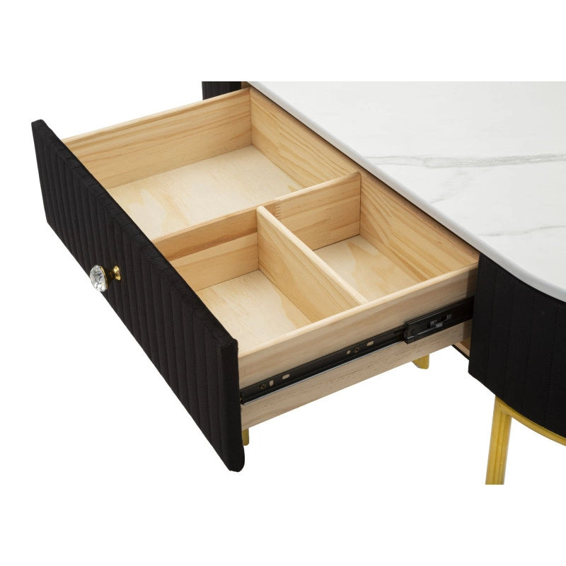 Consolle Montpellier Nera cm 100x43x74