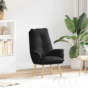 poltrona Nero 69 x 74 x 93 cm Tessuto e compensato 42001852