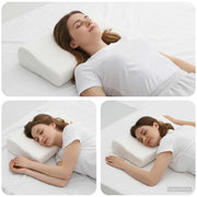 Cuscino da Letto Bianco 50 x 30 x 10,5 cm Schiuma Memory 42020208