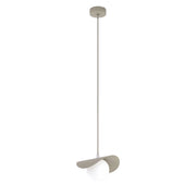 Lampada a sospensione RITUAL 1xG9 beige bianca Emibig