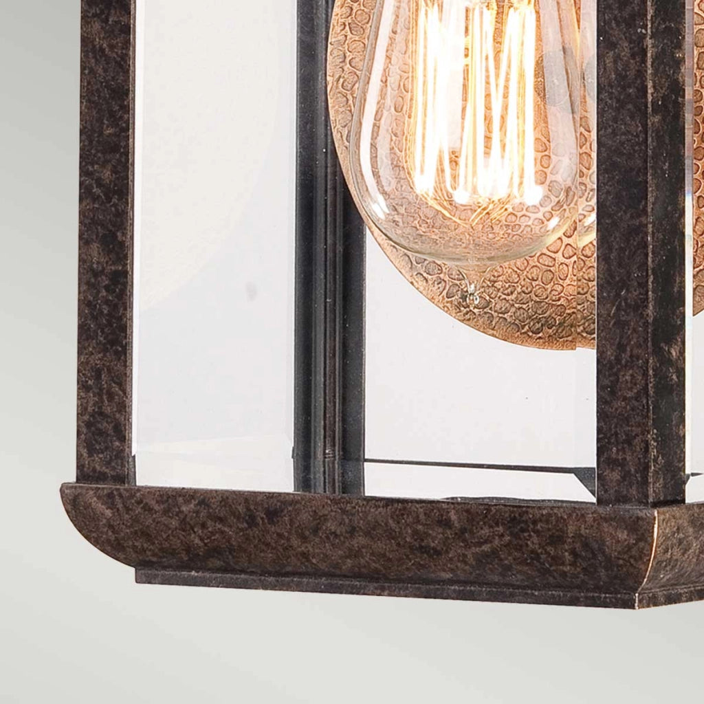 Applique esterna Byron bronzo imperiale E27 60W Quoizel