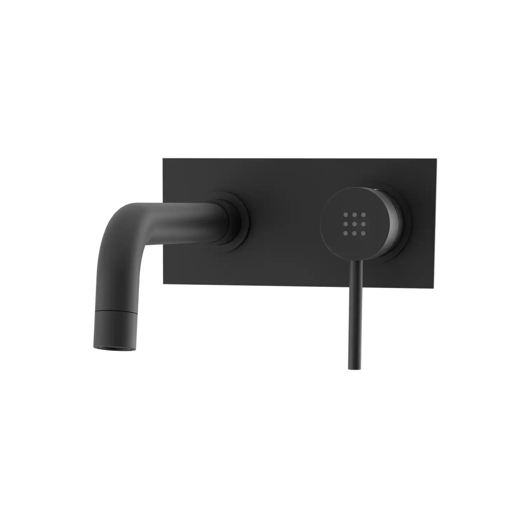 Miscelatore lavabo ad incasso nero opaco | Ava