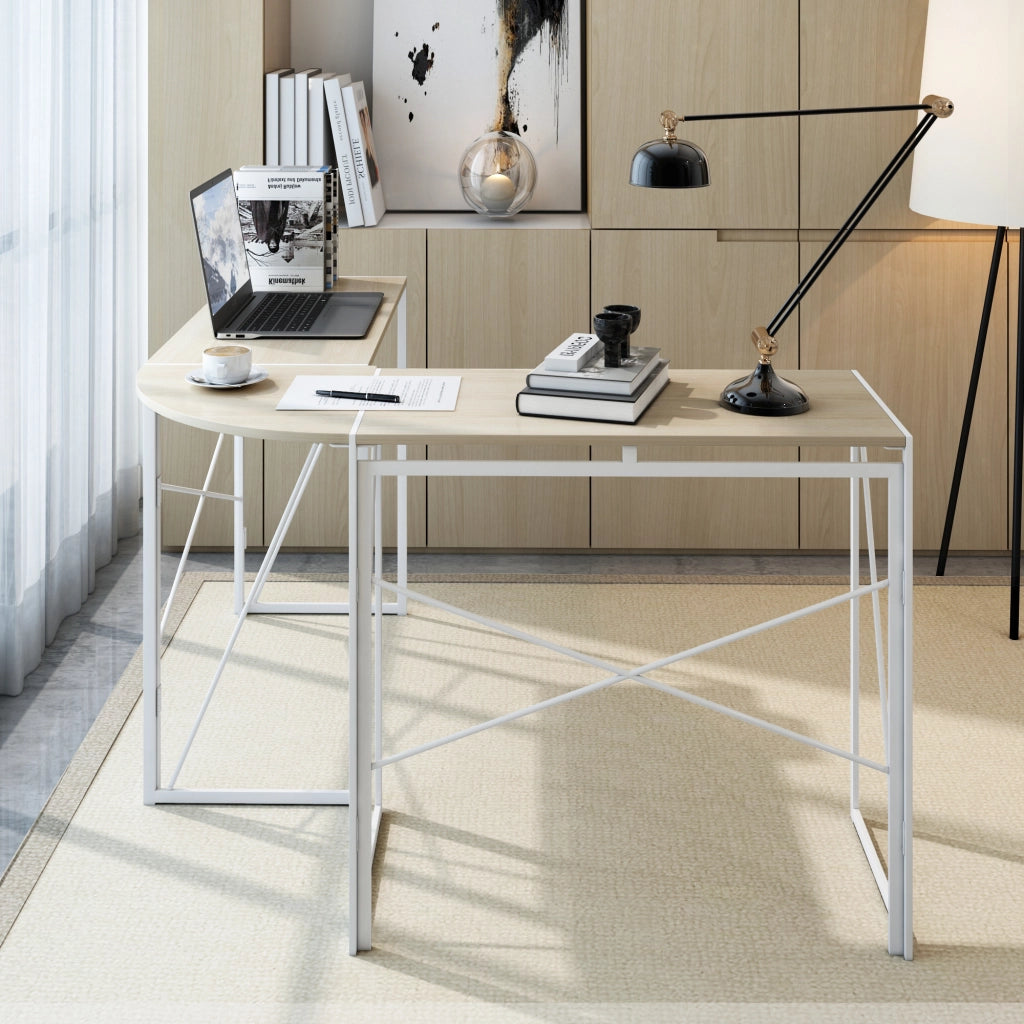 Scrivania Angolare per Computer ¨C MINIMAL ¨C Legno, Studio e Ufficio