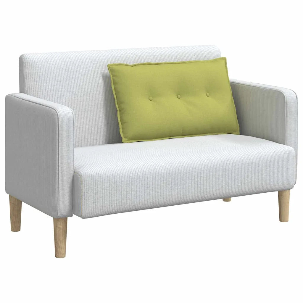 Cuscino per Schiena Verde chiaro 80 x 19 x 50 cm Tessuto 42014711
