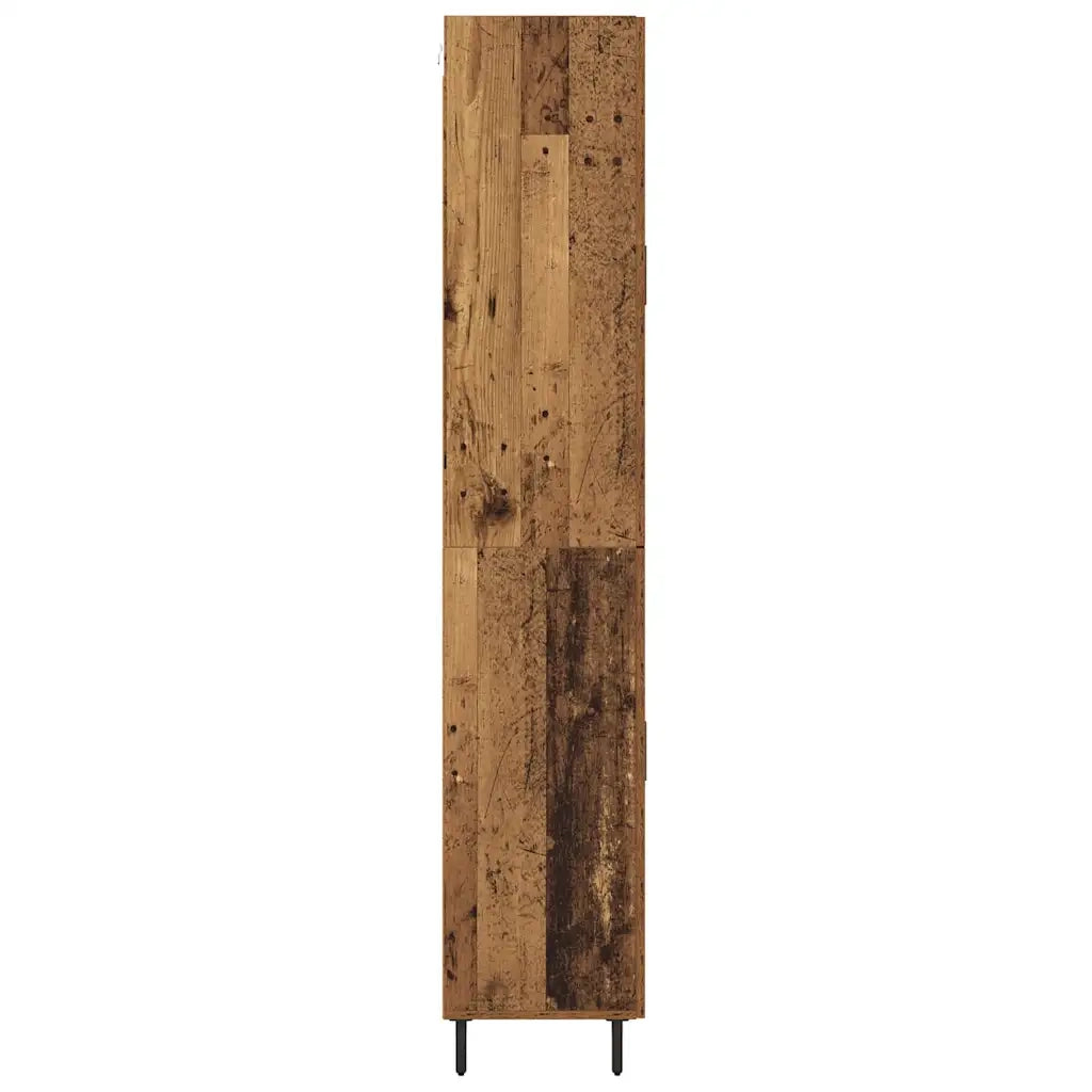 Credenza 2 pcs Legno vecchio Legno multistrato 3403186
