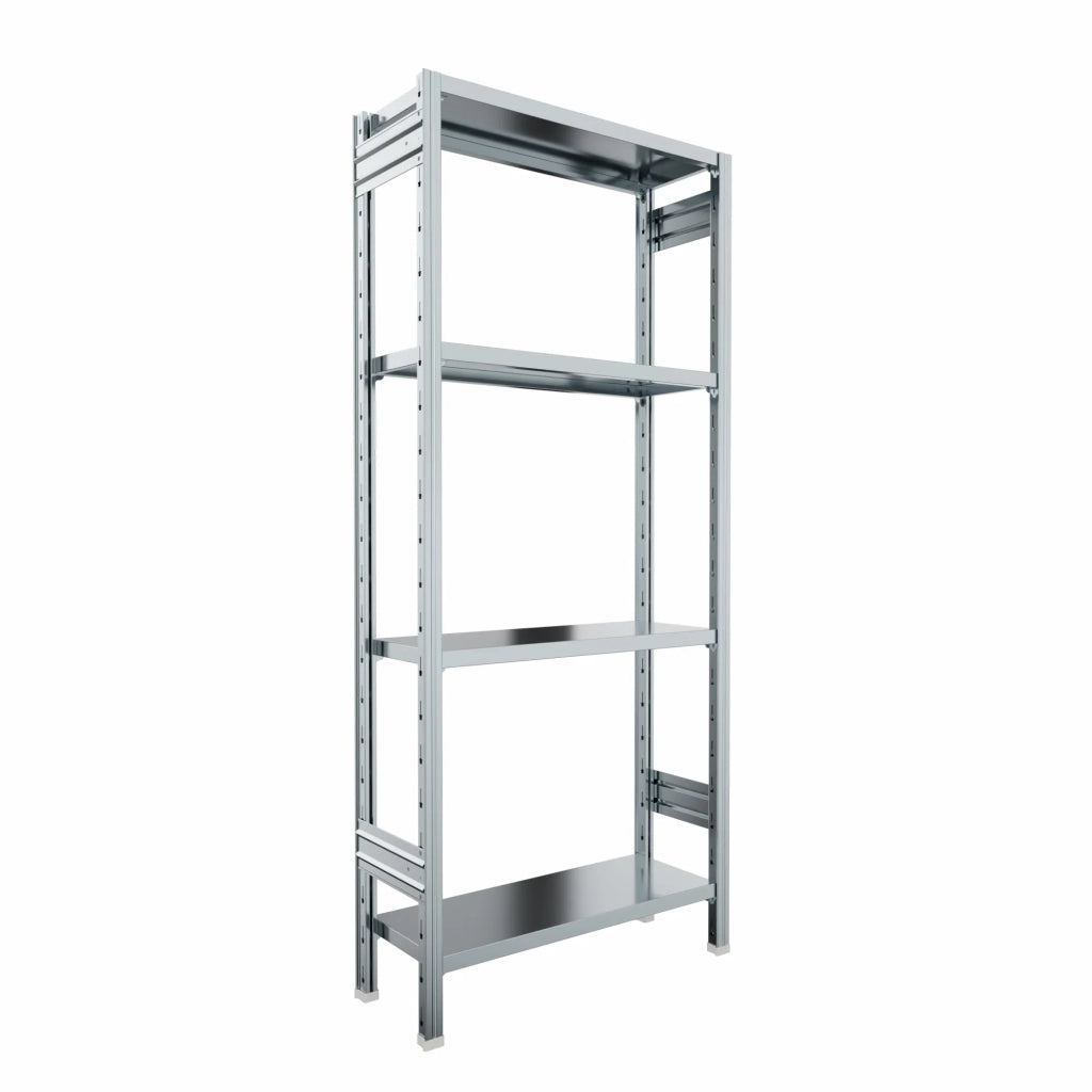 Scaffalatura in ferro da magazzino Zincata cm. 100x50x200h