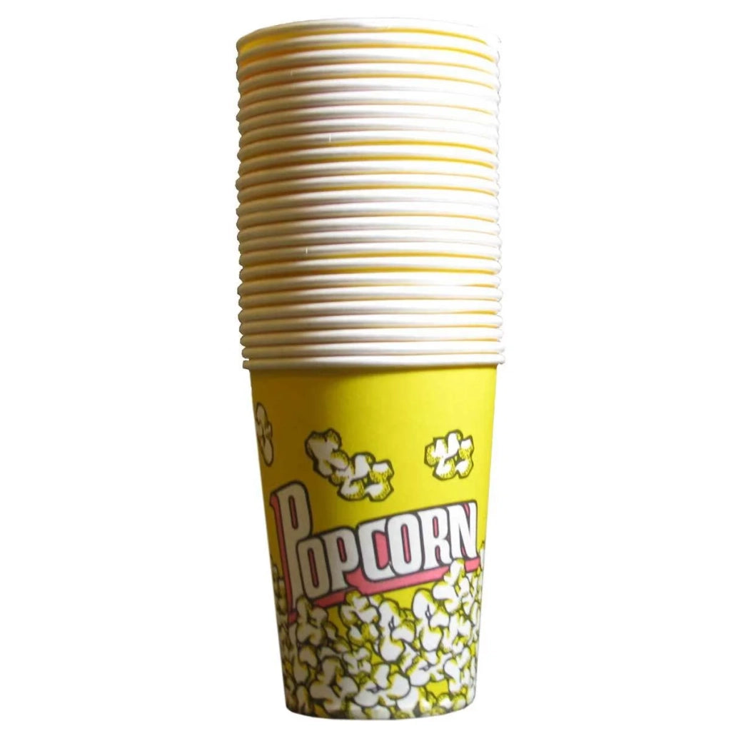 Contenitori di Cartone per Popcorn, 25 pezzi