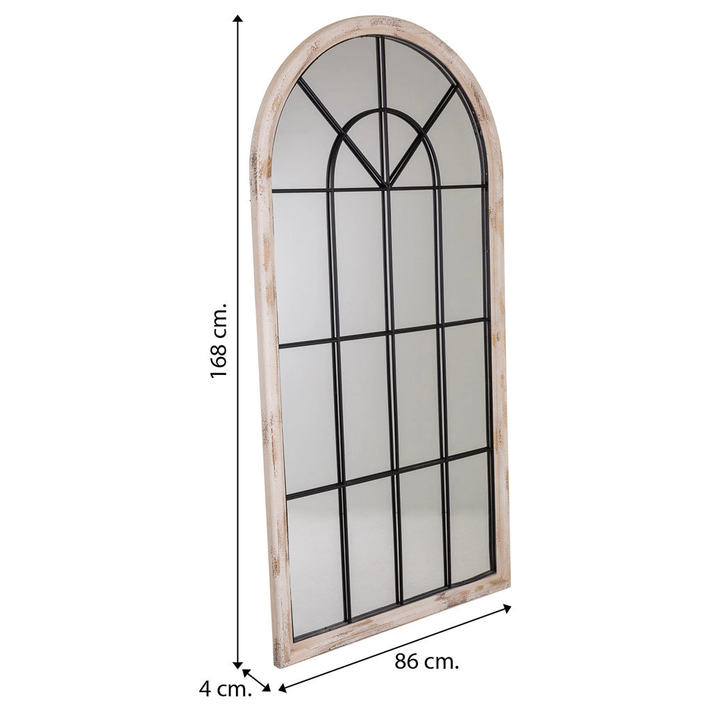 Specchio in legno 86x4x168