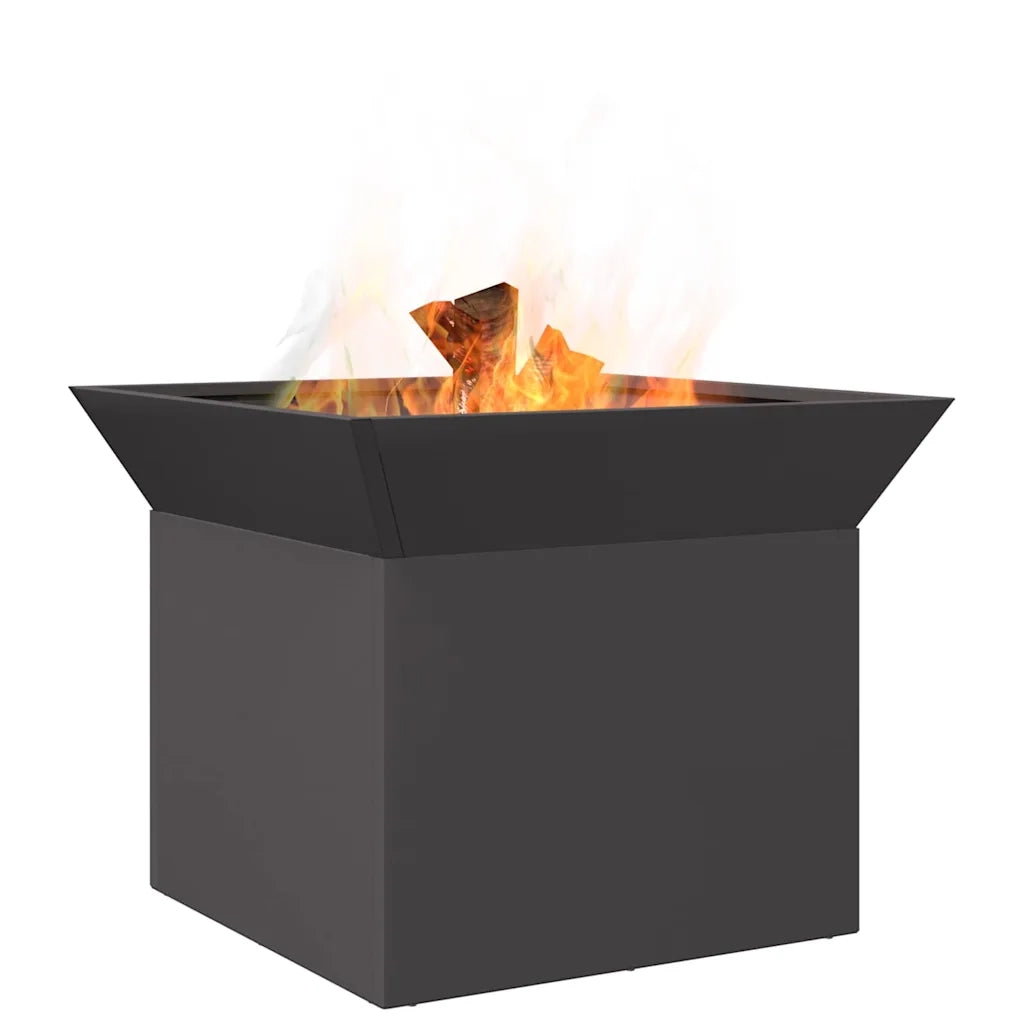 Focolare Nero 50 x 50 x 40 cm Acciaio 874581