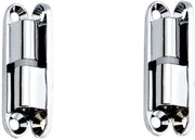 Scharnier di alta qualità in acciaio - Deurscharnier - Piatto di riparazione del scharnier - Senza manutenzione - Resistente alla ruggine - 60 x 15 mm