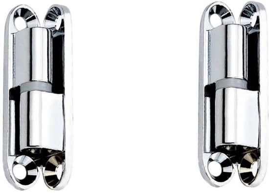 Scharnier di alta qualità in acciaio - Deurscharnier - Piatto di riparazione del scharnier - Senza manutenzione - Resistente alla ruggine - 60 x 15 mm