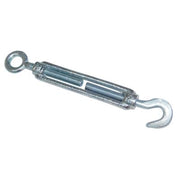 TENDITORE OCCHIOLO E GANCIO ZINCATO HAND - M6 O.MM 10 A.MM 8,5- 15 pezzi