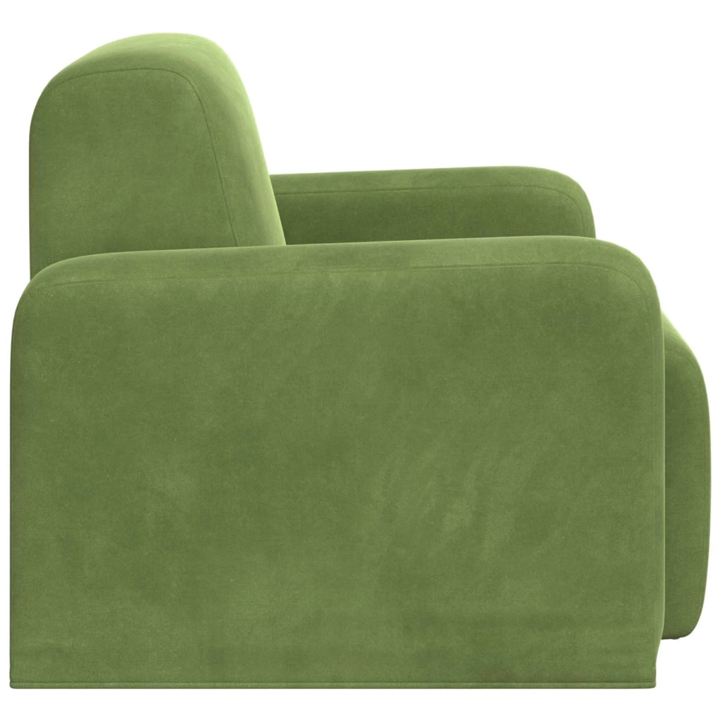 Poltrona Verde chiaro Velluto (V) 42042432