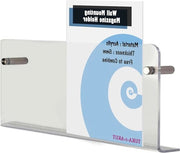 Sostegno per riviste - Acrilico - Resistente - Pannelli per parete - Translucido - 60cm - TKD8256-1x