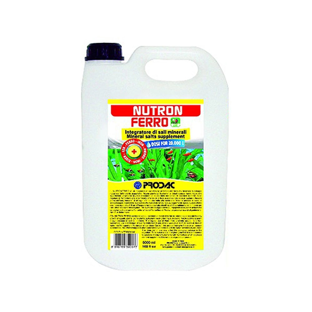 Prodac Nutronferro - Fertilizzante per Piante d'acqua Dolce Formato: 5 L
