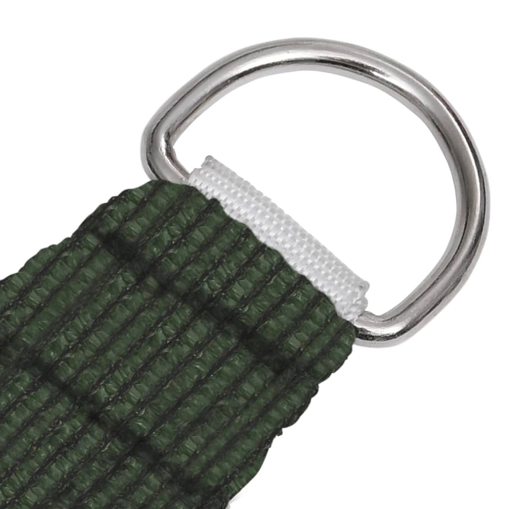 Vela ombreggiante 160 g/m² verde scuro 3 x 4 m HDPE 02_0009425