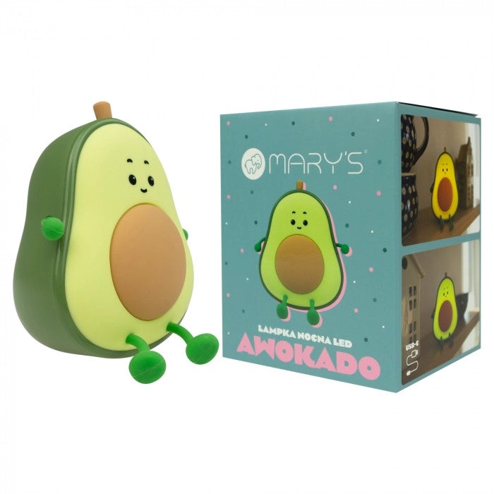 Mary's Lampada Notturna Avocado LED Wireless Verde 0,9W
