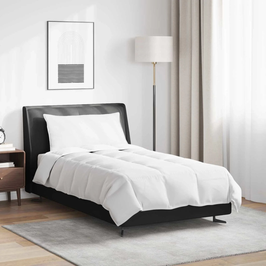 Piumone | Duvet Estivo con cuscino 2 pz Bianco Piuma d'anatra