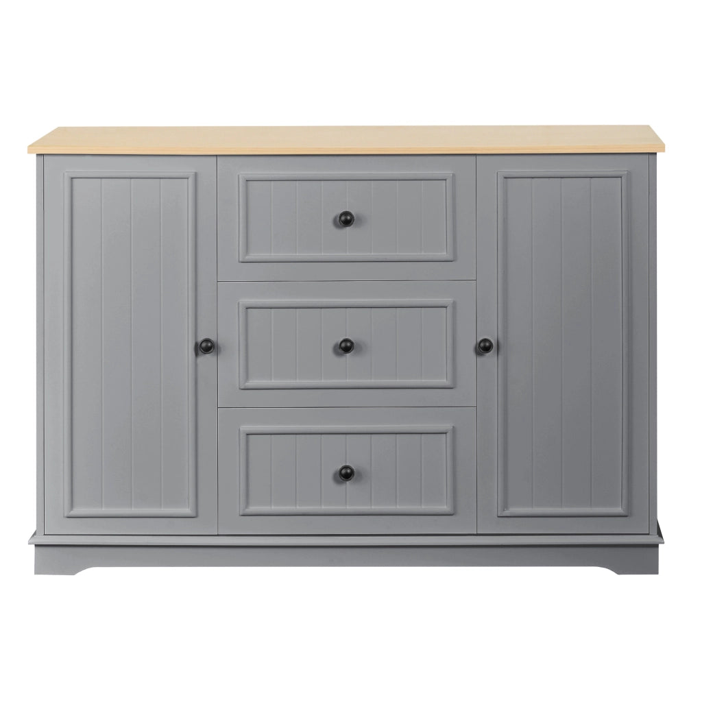Credenza con Cassetti e Ante ¨C Xylo ¨C Grigio