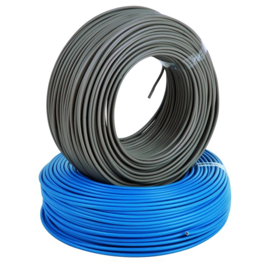 CAVO UNIFILARE ANTIFIAMMA - 2,5 MMQ ROSSO - 100 metri