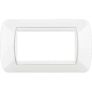 Living Int. - Placca 4 posti bianco - L4804BI