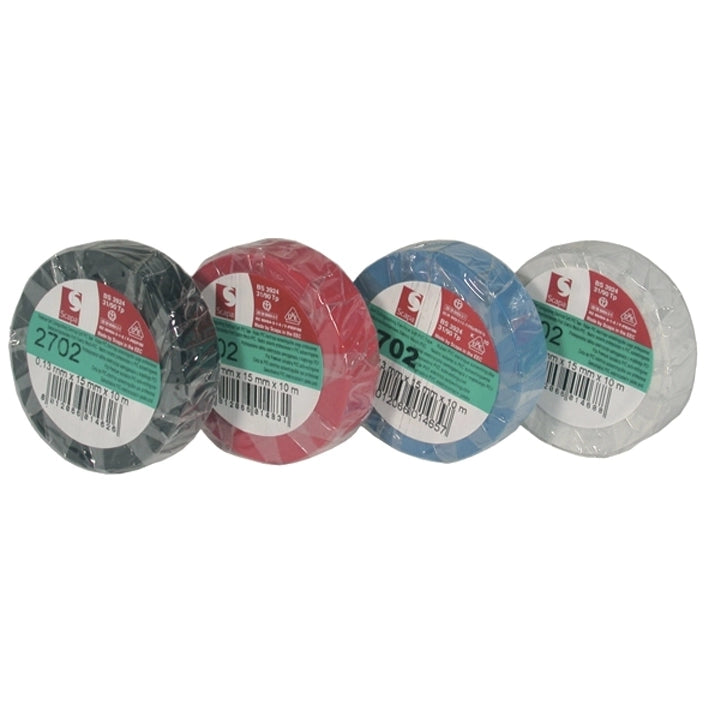 NASTRO ISOLANTE H15MM 10M ROSSO