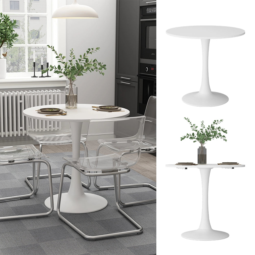Vicco Tavolo da pranzo Bianco 80 x 80 cm