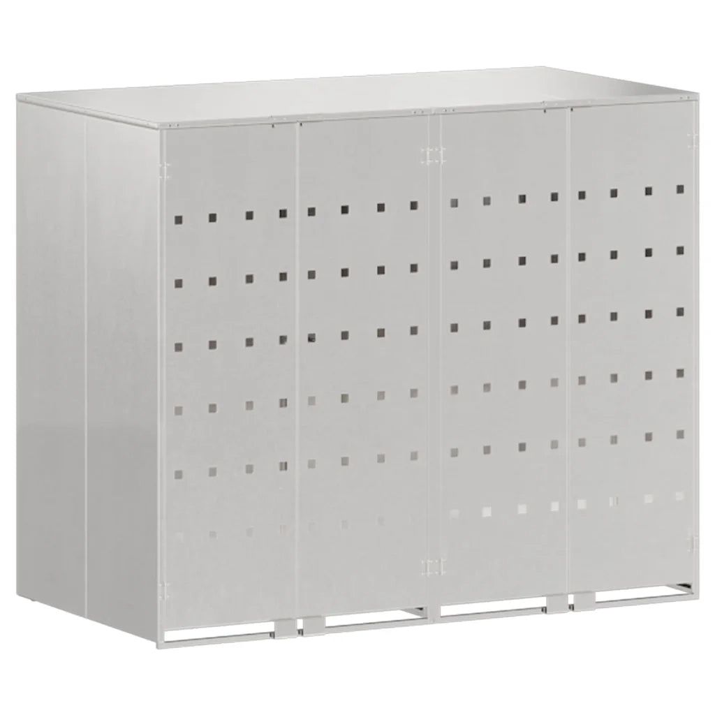 Contenitore per Rifiuti per 3 Bidoni 340 x 77.5 x 115.5 cm 3394788