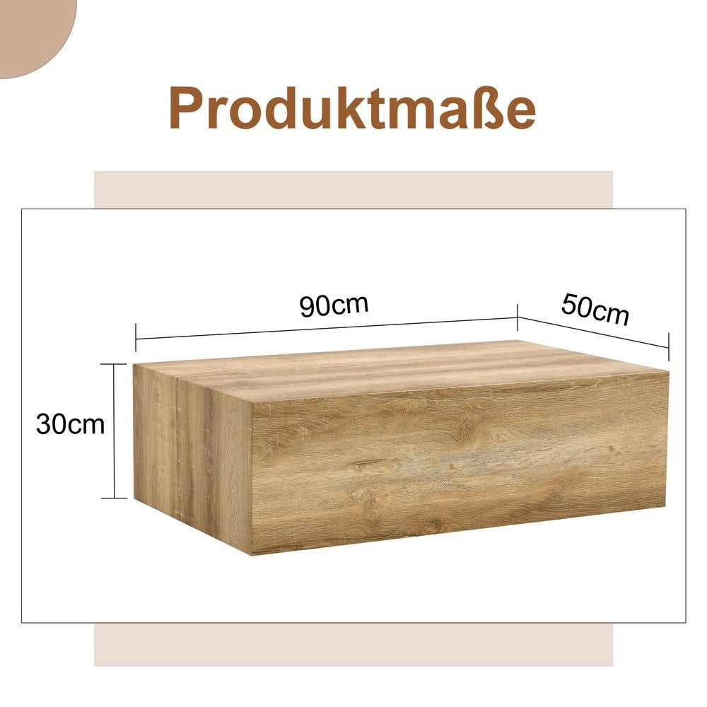 Tavolino da Caff¨¨ Rettangolare ¨C MINIMAL ¨C MDF, 90x50x30 cm