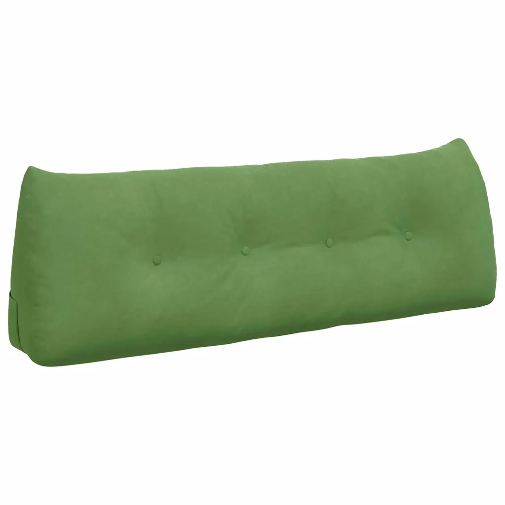 Cuscino per Schiena Verde chiaro 140 x 24 x 50 cm Velluto 42014519