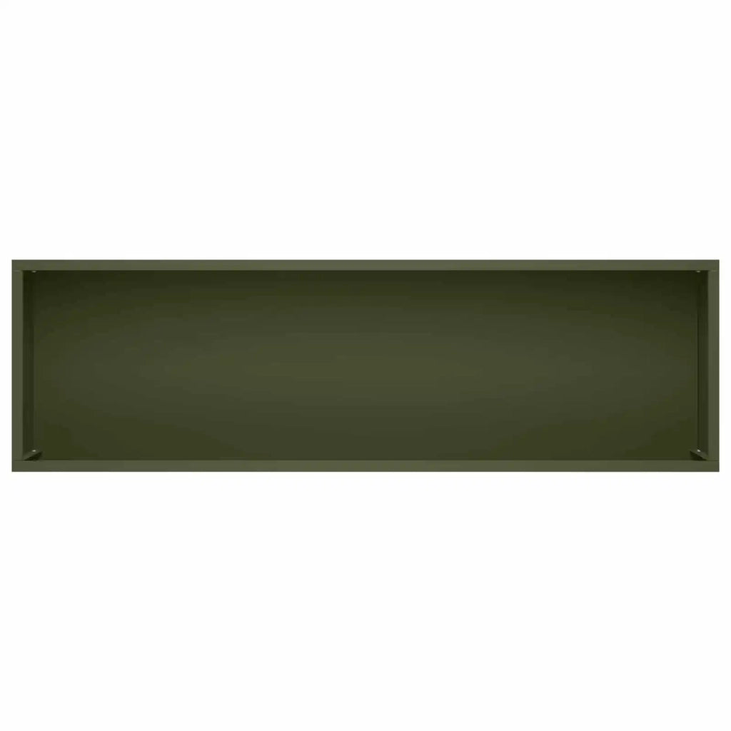 Vaso da giardino Verde Oliva 100 x 20 x 49 cm 8005854
