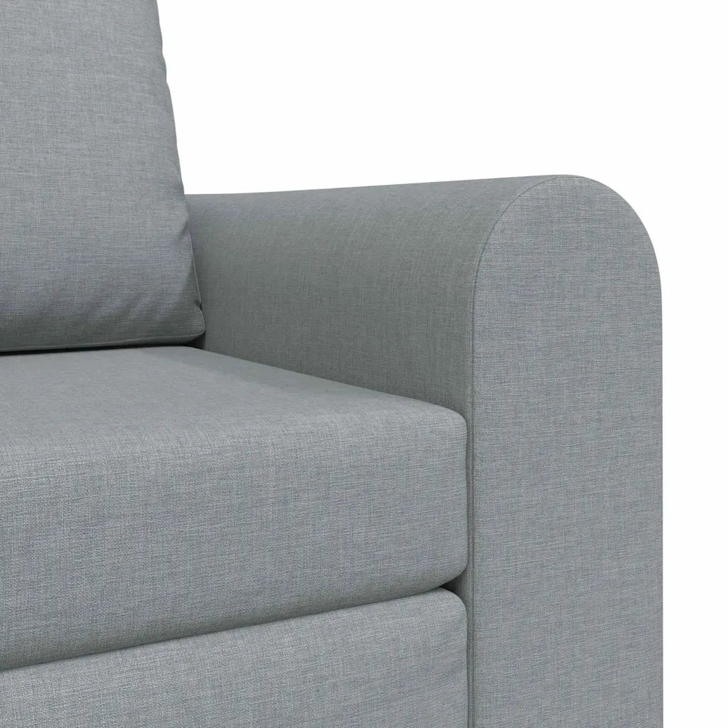 Divano letto-Sofa Letto-Daybed Grigio chiaro 98 x 71 x 83 cm Tessuto