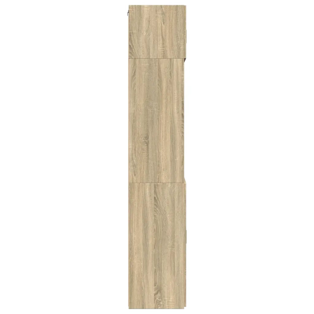 Armadietto Rovere Sonoma 80x42,5x225 cm in Truciolato