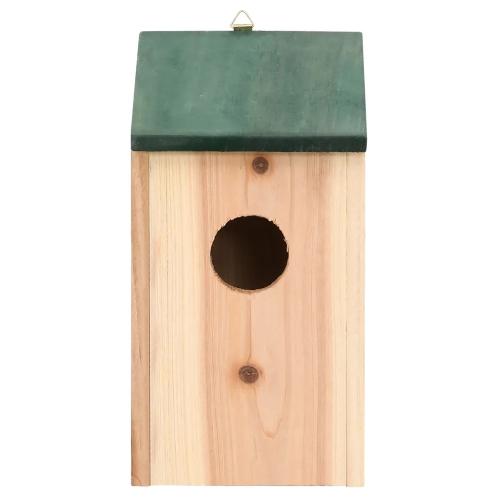 Casette per Uccelli 4 pz in Legno 12x12x22 cm 41012