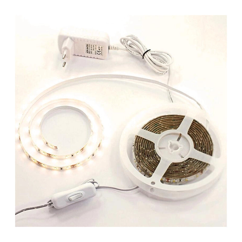 KIT STRIP LED  7,2W 3 M IP54 CALDA- 1,0 pz