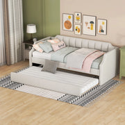Letto Singolo Imbottito con Rollbett ¨C MINIMAL ¨C Beige 90x200