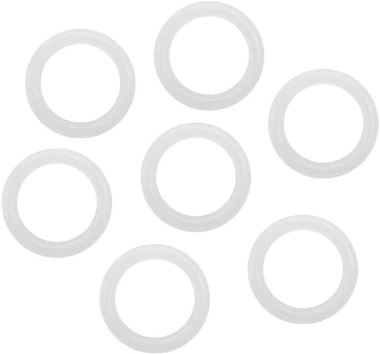 Set di O-ringe in gomma siliconica - 100 pezzi - Impermeabile - Resistente alla pressione - Alta temperatura - Flessibile e duraturo