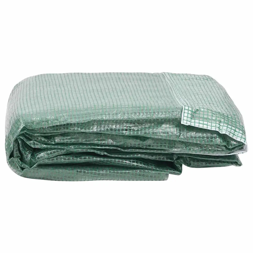 Telo di Ricambio per Serra (16 m²) 400x400x200 cm Verde 316444