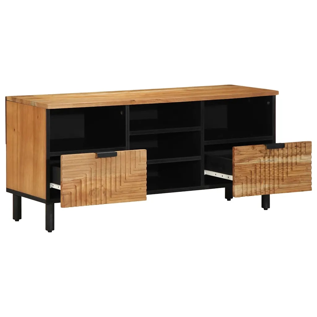 Unità TV Legno di Acacia Massello 100 x 33,5 x 46 cm 4017774