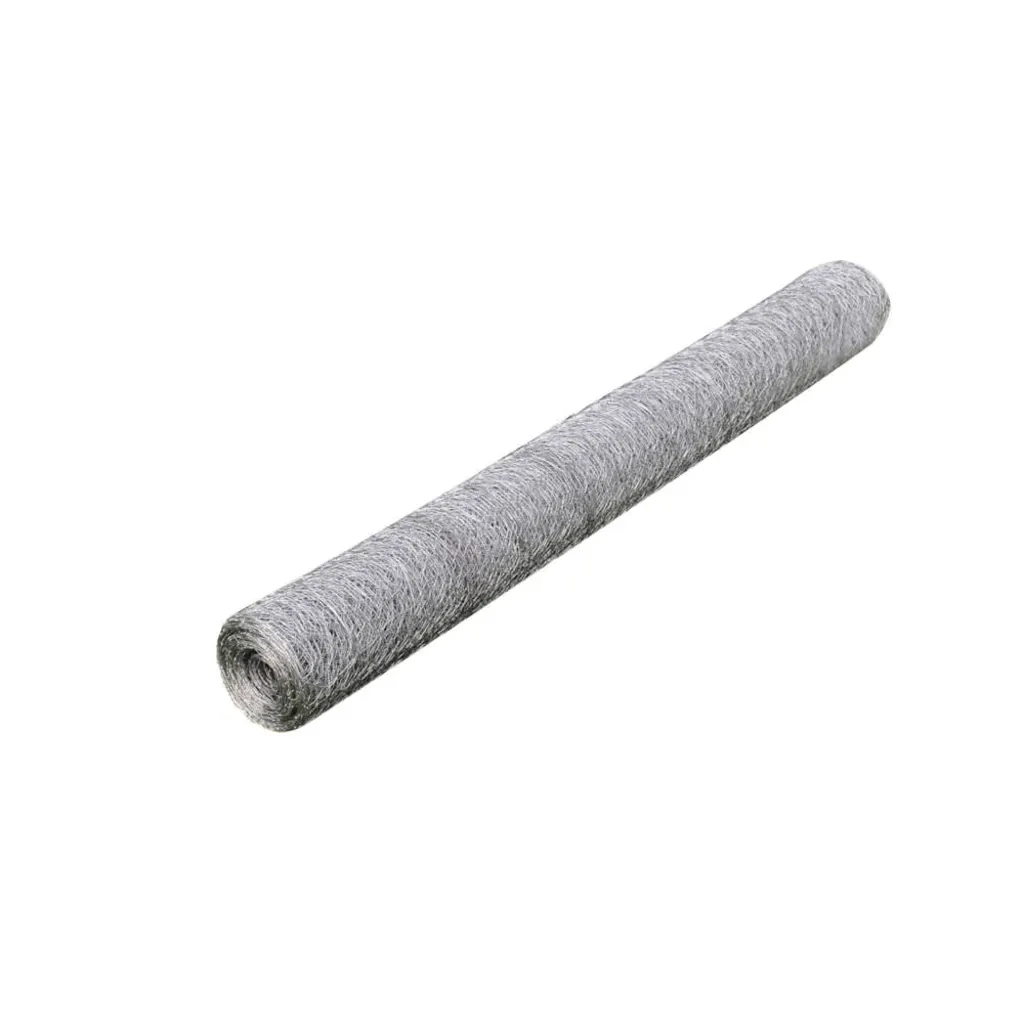 Recinzione in Rete per Pollaio Acciaio Zincato 25x1 m Argentocod mxl 79571