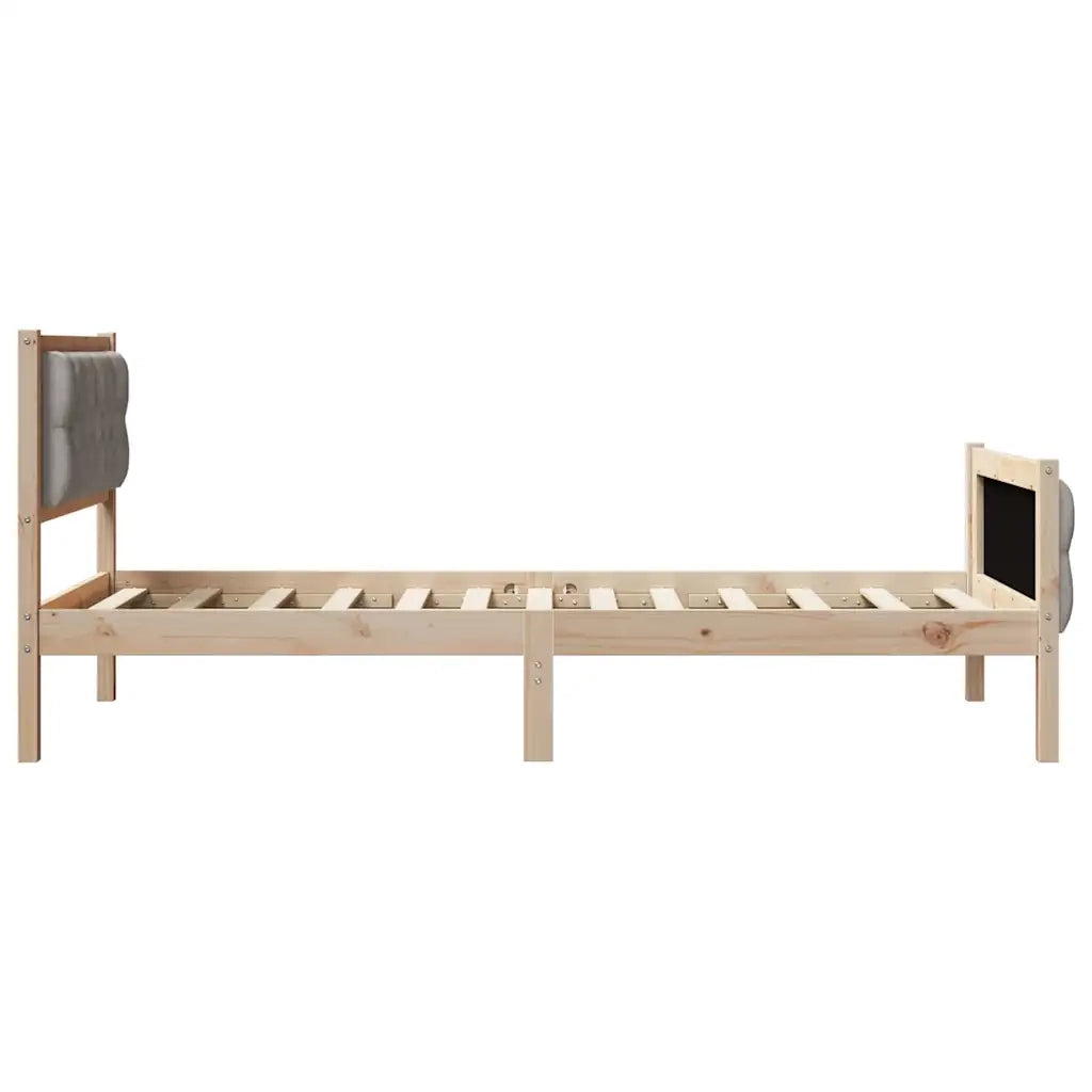 Struttura del letto Talpa 90 x 190 cm Pino massello 878437