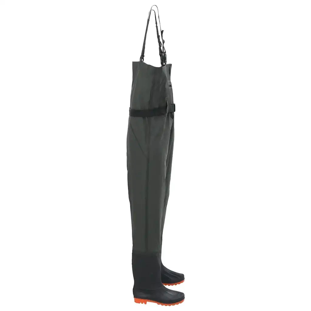 Wader con Stivali e Cintura Verde Scuro Taglia 40 4016992