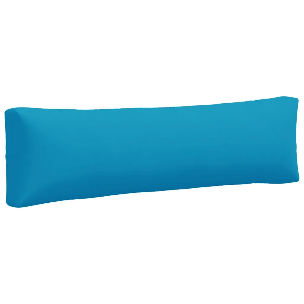 Cuscini per Pallet 2 pz Azzurro in Tessuto 360926