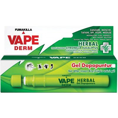 DOPO PUNTURA HERBAL VAPE DERM - GEL ML 10- 12 pezzi