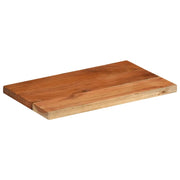 vidaXL Piano Tavolo 60x30x3,8 cm Rettangolare Legno Massello Acacia