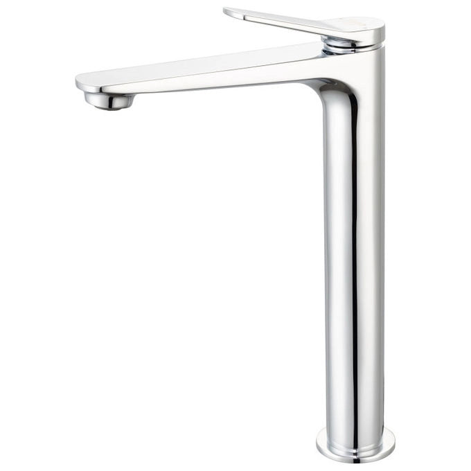 Idro Bric miscelatore lavabo alto serie Sound, monocomando, cromo, cartuccia ceramica 26 mm, risparmio acqua 6 l-min