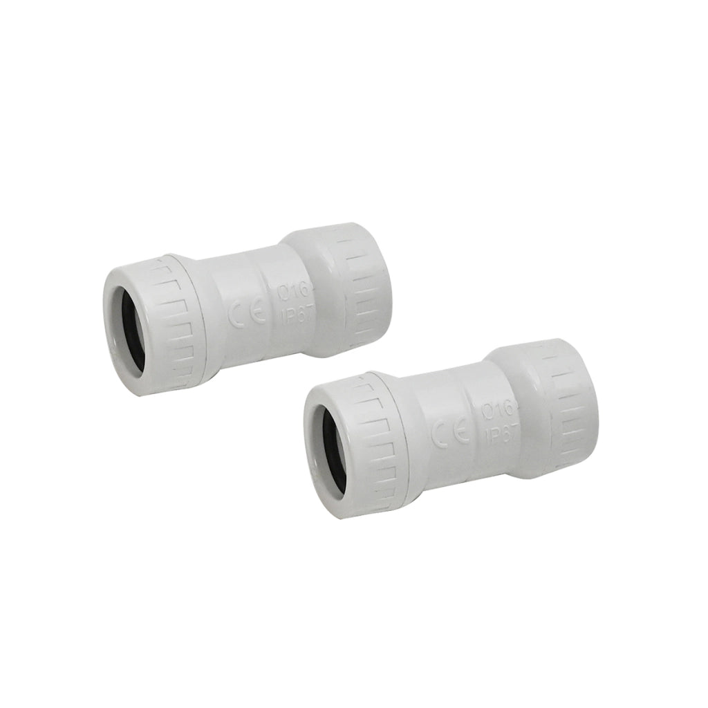 2 PZ MANICOTTO PER TUBO RIGIDO IP65- D. 16- ESCLU- pezzi 1