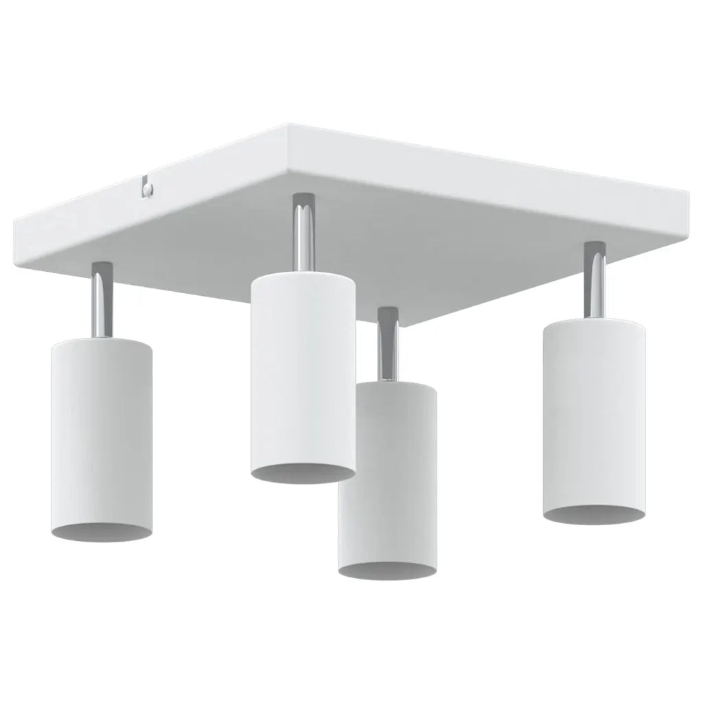 Faretto da soffitto Bianco 26 x 26 x 16 cm Metallo 4108201